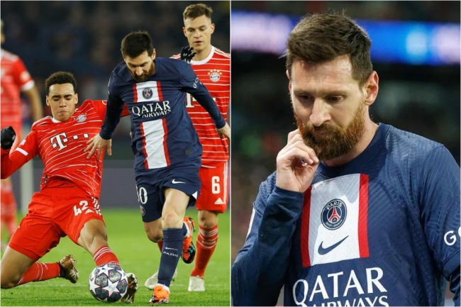 Kết quả bóng đá PSG 0 - 1 Bayern: Messi bất lực nhìn đội nhà rơi vào khủng hoảng