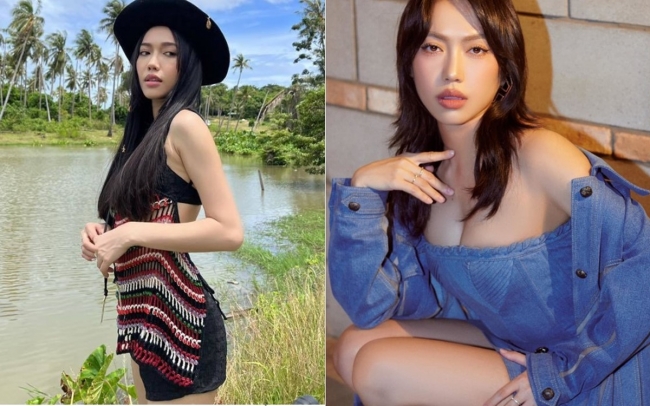 Diệu Nhi 'hở bạo' sau khi lấy Anh Tú, vóc dáng khi diện váy lưới xuyên thấu gây nhức nhối