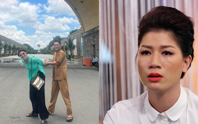 CĐM 'đào' lại ảnh Trang Khàn tạo dáng bị bắt trước KDL Đại Nam sau khi phủ nhận tin tạm giam