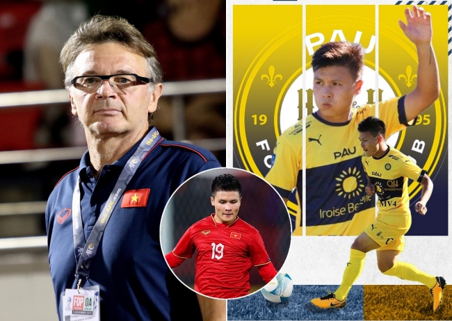 HLV Philippe Troussier bất lực với Quang Hải: Số 19 ĐT Việt Nam đánh mất lợi thế cuối cùng ở Pau FC