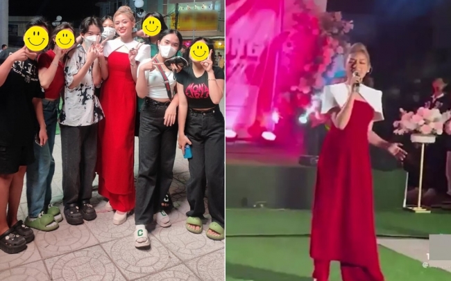 'Hot girl trứng rán' Trần Thanh Tâm nhận show đi hát ở tỉnh, giọng hát khiến ai nấy bật ngửa
