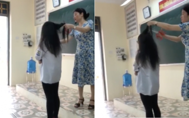 Gia đình nữ sinh lớp 10 bị giáo viên cắt tóc thông cảm cho vụ việc, một bộ phận CĐM bày tỏ bất bình