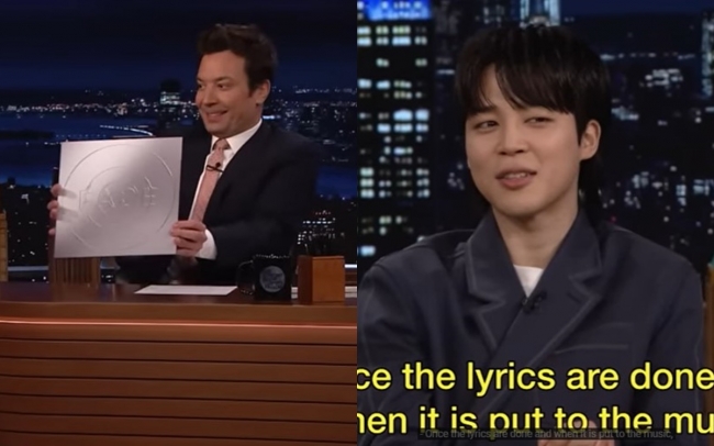 Jimin xuất hiện trong show của MC Jimmy Fallon, khả năng tiếng Anh khiến fan kinh ngạc