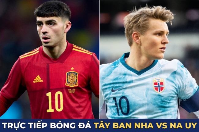 Trực tiếp bóng đá Tây Ban Nha vs Na Uy, 2h45 ngày 26/3- Vòng loại Euro 2024; Link xem Euro 2024 HD