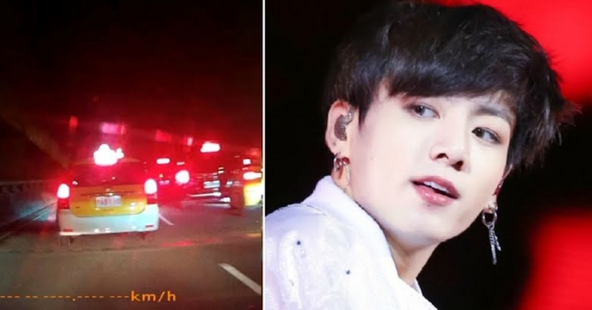 Một netizen tố dịch vụ taxi gây tai nạn xe hơi liên quan tới nhóm nhạc BTS