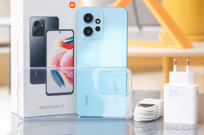 Mở hộp, khám phá Xiaomi Redmi Note 12 4G màu Blue: Không quá khác biệt với phiên bản 5G