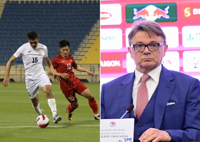 Sát thềm SEA Games 32, HLV Troussier bất ngờ xác nhận 'tạm chia tay' U23 Việt Nam sau Doha Cup 2023