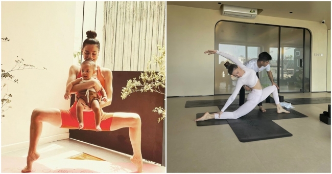 Hồ Ngọc Hà tập Yoga 15 năm, vóc dáng hiện tại của bà mẹ 3 con khiến nhiều người mơ ước