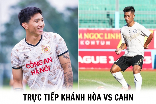 Trực tiếp bóng đá Khánh Hòa vs Công An Hà Nội - 17h00 ngày 2/4 - Cúp Quốc gia 2023
