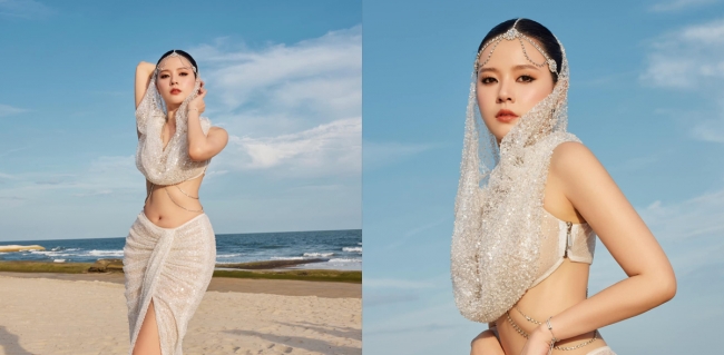 Vượt mặt Ngọc Trinh, Midu tự tin khoe vòng eo con kiến cùng outfit quyến rũ