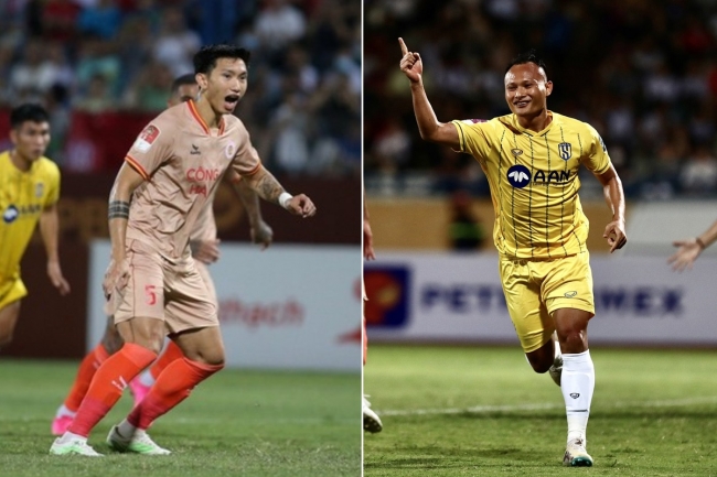 Công an Hà Nội vs SLNA: Trọng tài gây phẫn nộ, Đoàn Văn Hậu 'thở phào' sau khi hóa tội đồ
