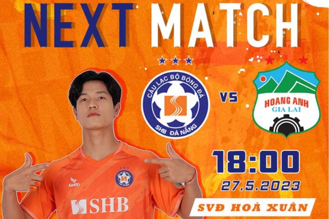 Xem trực tiếp bóng đá SHB Đà Nẵng vs HAGL ở đâu, kênh nào? - Trực tiếp V.League 2023 trên FPT  