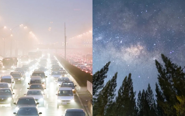 Ô nhiễm ánh sáng có thể xóa sổ bầu trời đêm: Một phần ba nhân loại không còn thấy được giải ngân hà