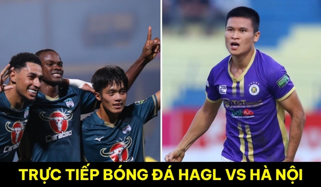 Xem trực tiếp bóng đá HAGL vs Hà Nội ở đâu, kênh nào? Link xem trực tuyến V.League 2023 Full HD