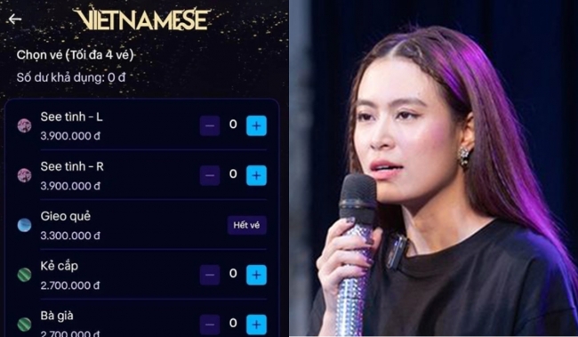 Giữa ‘sóng gió’ phát ngôn gây tranh cãi, Hoàng Thùy Linh bán hết 1 hạng vé ở Concert
