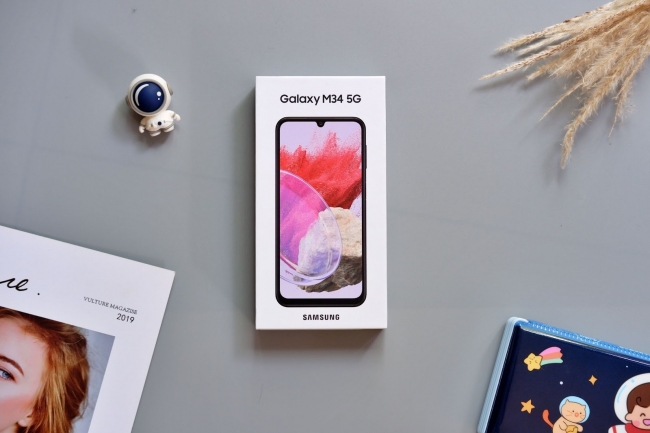 Mở hộp, trên tay Galaxy M34 5G: Thiết kế trẻ trung, màn hình đẹp cùng cấu hình ấn tượng