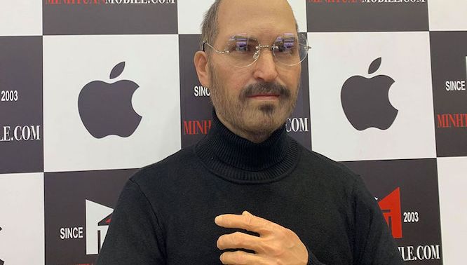 Tượng sáp huyền thoại Steve Jobs bất ngờ xuất hiện tại Việt Nam