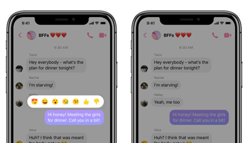 Facebook Messenger cho xóa tin nhắn đã gửi