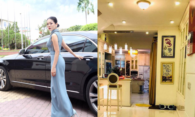 Sở hữu nhiều xế khủng, Lệ Quyên gây sốc khi khoe biệt thự sang trọng của mình