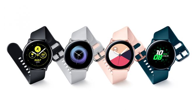 Galaxy Watch Active chính thức bán tại Việt Nam: Thời trang và thông minh hơn, giá 5,49 triệu