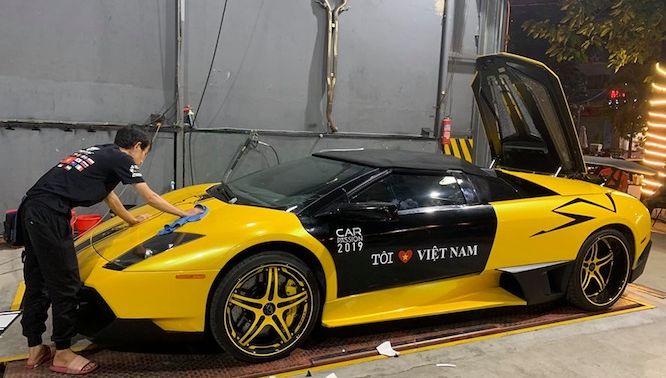 Lamborghini Murcielago LP640 mui trần độ cực hiếm tại Việt Nam đã sẵn sàng tham dự Car Passion 2019