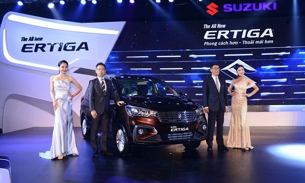 Suzuki Ertiga 2019 chính thức ra mắt thị trường Việt, giá từ 499 triệu đồng