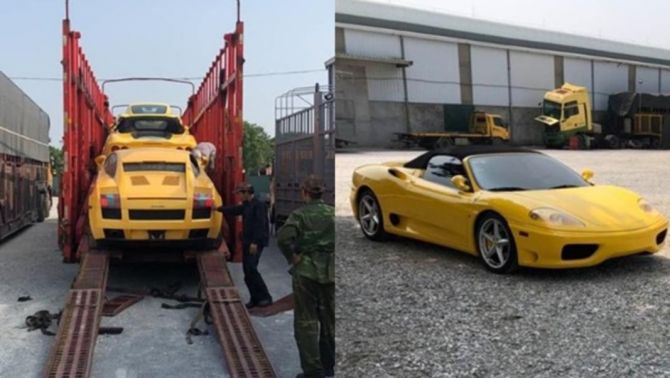 Bóc giá cặp siêu xe hàng hiếm Lamborghini Gallardo và Ferrari F360 Spider vừa mới “Nam tiến”