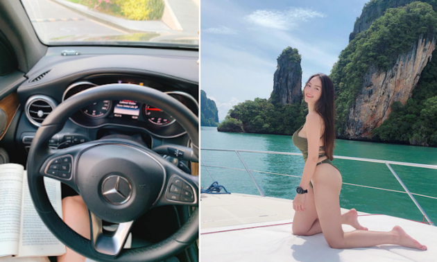 Hot girl “siêu vòng một” Thuỷ Top: Nhà và xe hơi, chị không thiếu!