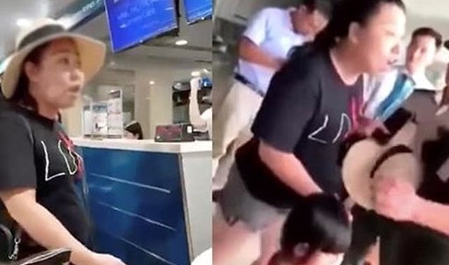 Nữ cảnh sát chửi bới ở sân bay chính thức bị cấm bay 1 năm