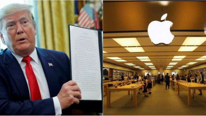 Đòn thuế mới của tổng thống Trump nhắm vào Trung Quốc khiến Apple thiệt hại nặng nề