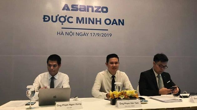 Asanzo tuyên bố được minh oan, hoạt động lại 5 nhà máy