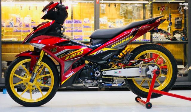 Bỏng mắt với Exciter 150 độ toàn 'hàng hiệu', tín đồ Winner cũng phải xuýt xoa