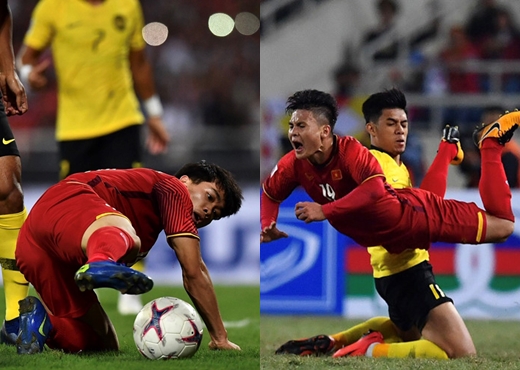 Công Phượng và đồng đội từng bị Malaysia xem như bao cát, chặt chém kinh hoàng thế nào?