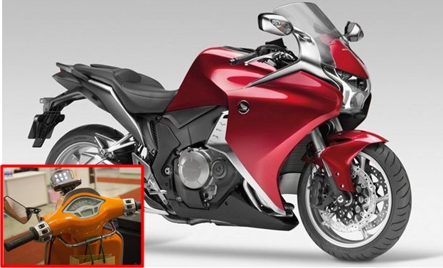 Honda chơi lớn đưa màn hình HUD xịn xò lên mô tô, các fan đứng ngồi không yên