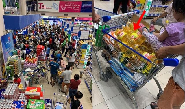 Siêu thị Coopmart thất thủ: Người dân vét sạch hàng hóa vì ‘tưởng bở’ được khuyến mãi 50%