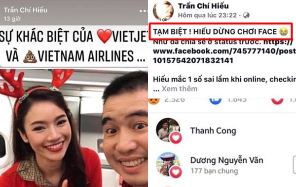 Hiếu Orion tuyên bố nghỉ chơi Facebook sau liên hoàn phốt