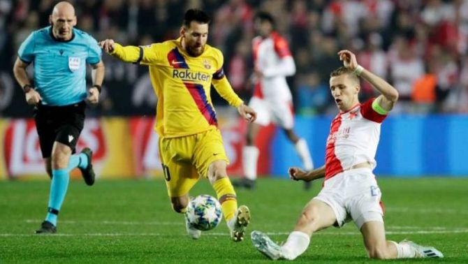 Hướng dẫn cách xem trực tiếp Champions League: Barcelona và Slavia Prague