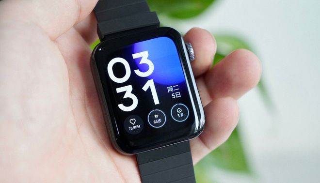 Cận cảnh Xiaomi Mi Watch: Thiết kế giống Apple Watch, màn hình AMOLED, giá 4.3 triệu đồng