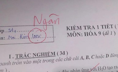 Chùm ảnh hài hước khi học sinh đi thi nhưng lại ‘quên não ở nhà’
