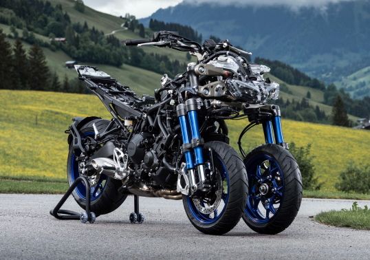 Chưa ra mắt  Exciter 155 VVA , Yamaha đã tung màu mới cho 'quái vật 3 bánh', bước ra từ Transformer