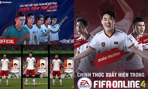 Nối bước Công Phượng, Quang Hải, thêm 3 cầu thủ Việt Nam góp mặt trong FIFA Online 4