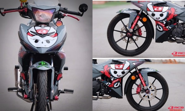 Cận cảnh Yamaha Exciter 150 phiên bản “đổ bê tông”, lai Sh và Winner, hot nhất thị trường hiện nay