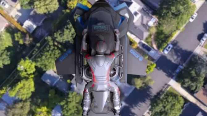 Cận cảnh Moto bay Jetpack Speeder dành cho dân chơi giá chỉ từ 9 tỉ đồng