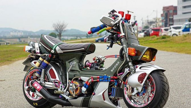 Honda Chaly ở Nhật Bản khi mặc full đồ chơi trông sẽ như thế nào