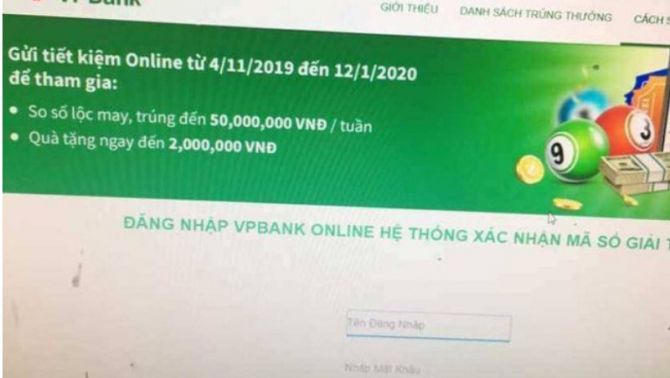 Lật tẩy trò lừa đảo 460 triệu đồng của kẻ gian giả mạo VP Bank chỉ với 18 giao dịch trong 2 phút