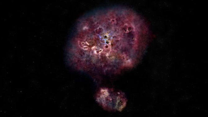 Tìm thấy một thiên hà cổ cách Trái đất 13 tỷ năm ánh sáng 