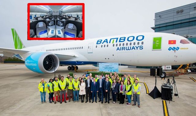 Bamboo Airways vừa tậu siêu máy bay Boeing 787-9 Dreamliner: Hãng bay Việt đầu tiên có ghế hạng nhất