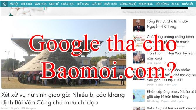 Baomoi.com dùng cách nào để hồi sinh, xóa án phạt của Google?