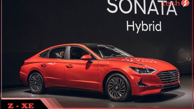 Hyundai ra mắt Sonata Hybrid thế hệ mới tại Mỹ, thách thức Honda Accord và Toyota Camry hybrid 