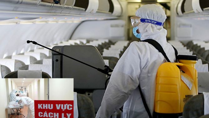 Thêm ca nhiễm Covid-19 thứ 33 tại Việt Nam trên chuyến bay VN0054